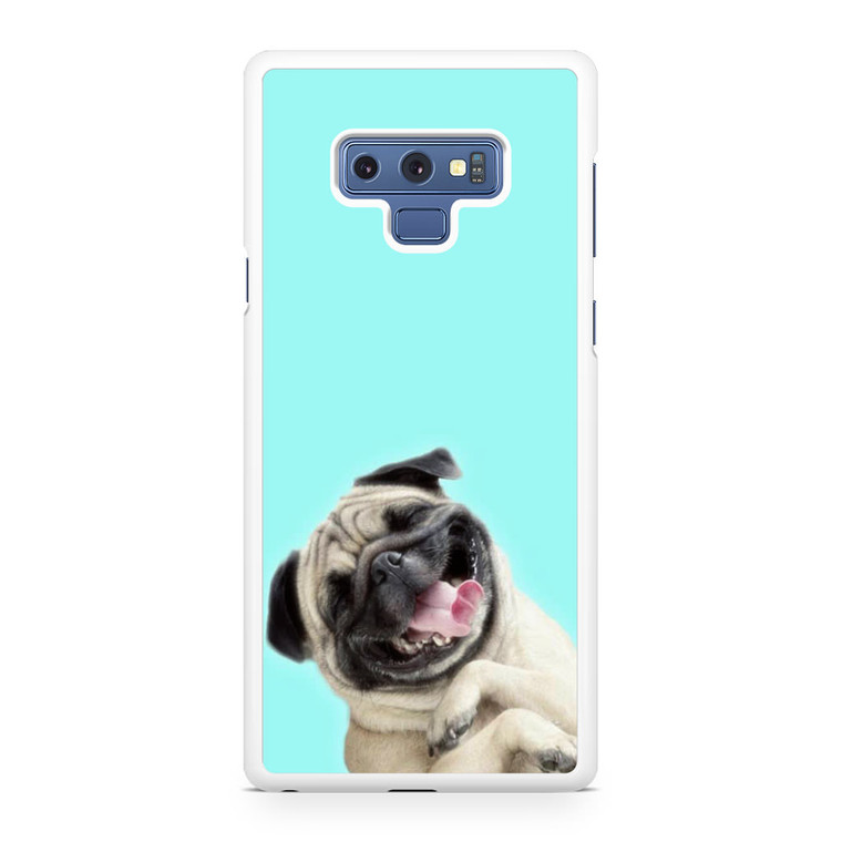 Pug Laughing Samsung Galaxy Note 9 Case