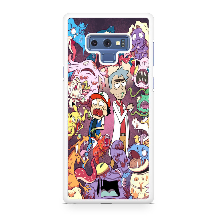 Rick And Morty Pokemon1 Samsung Galaxy Note 9 Case