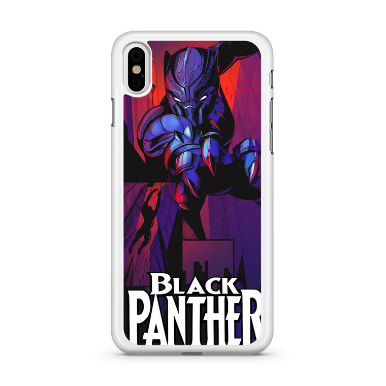 Black Panther Movie Artwork iPhone X Case