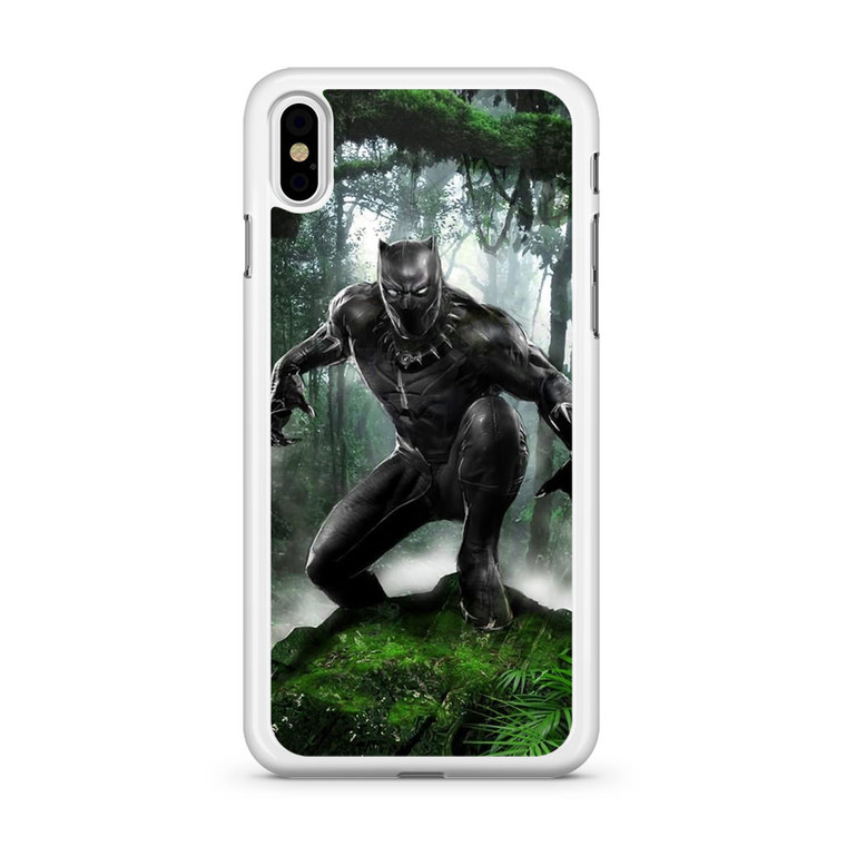 Black Panther Ready To Fight iPhone X Case