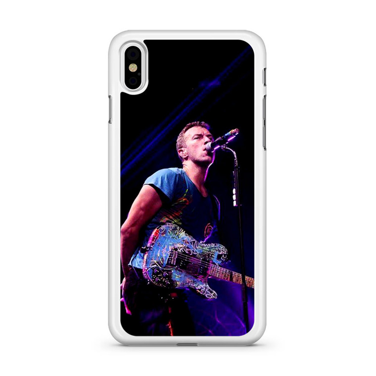 Chris Martin of Coldplay iPhone X Case