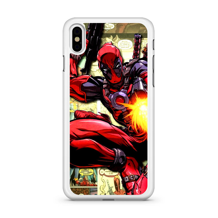 Deadpool Comics iPhone X Case