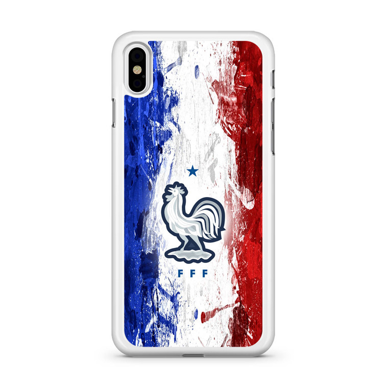 France Squad Logo Fifa Worldcup 2018 iPhone X Case