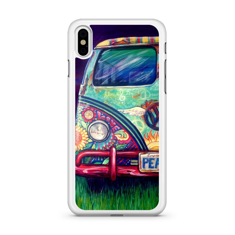 Happy Hippie VW iPhone X Case