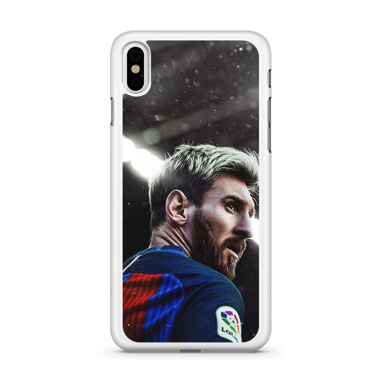 Lionel Messi Poster iPhone X Case