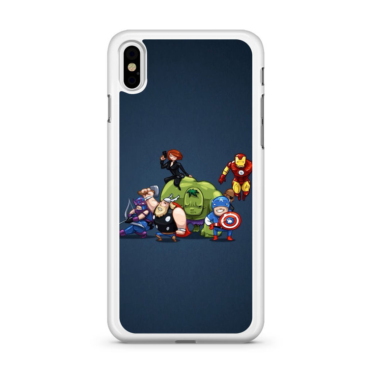 Marvel Chibi iPhone X Case