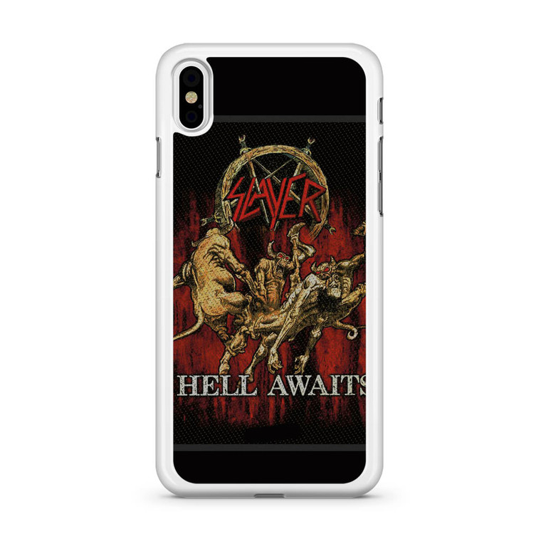 Slayer Hell Awaits Black Metal Band iPhone X Case