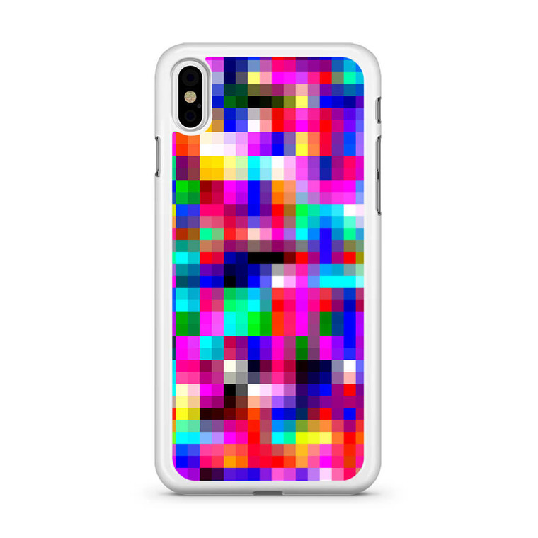 Pixels Multipixel iPhone Xs Case