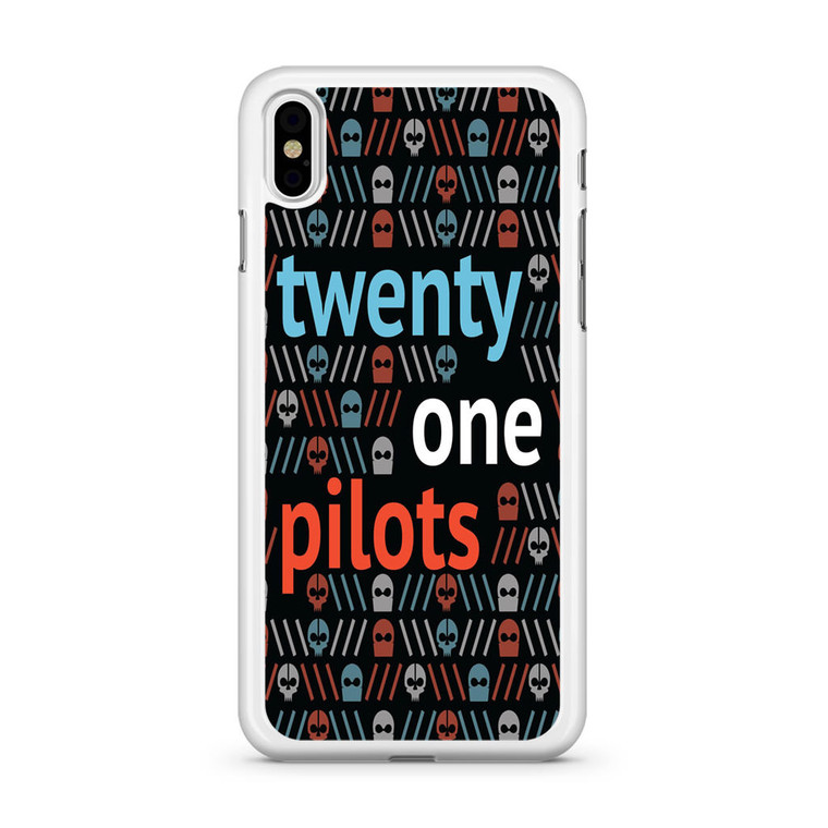 Twenty One Pilots Pattern iPhone Xs Case