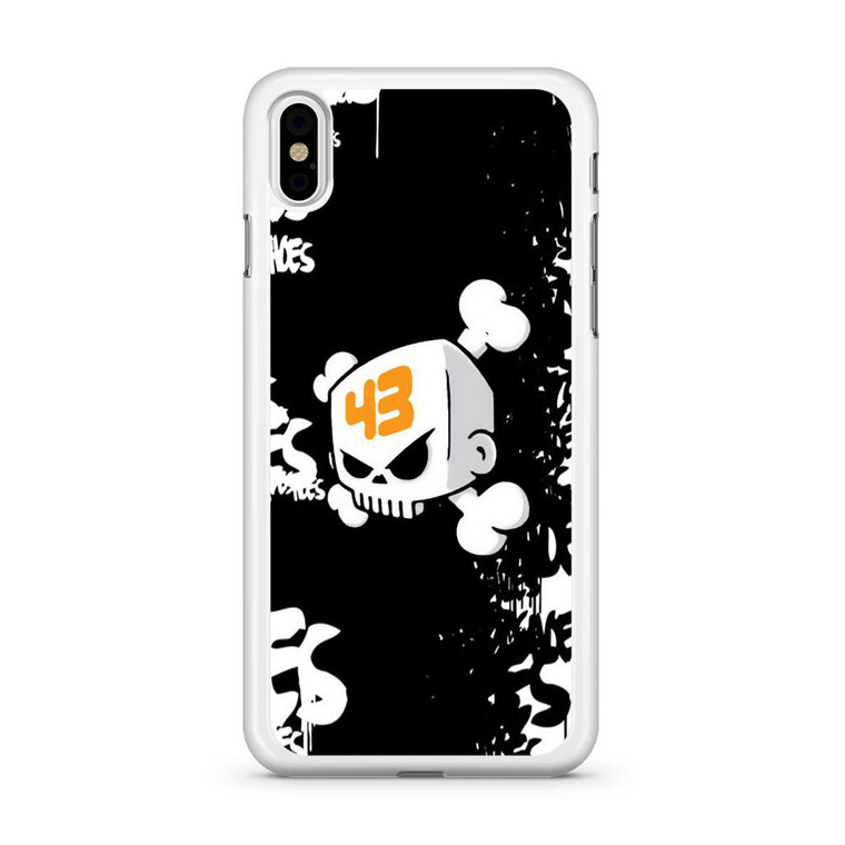 Ken Block DC Skull Logo iPhone Xs Case