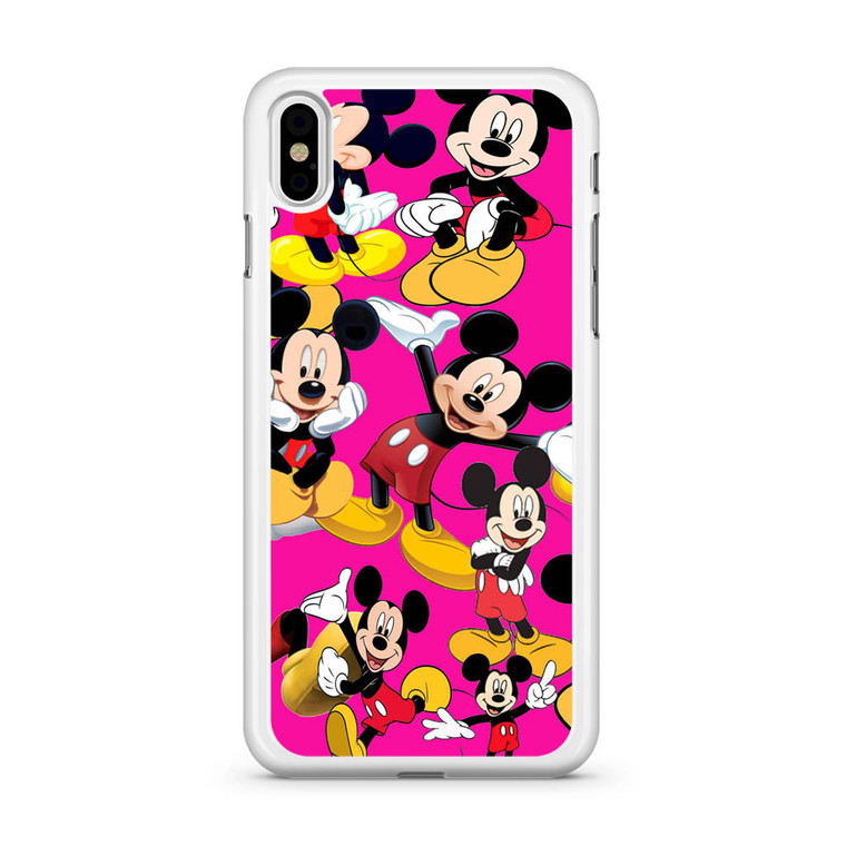 Mickey Collage iPhone Xs Case