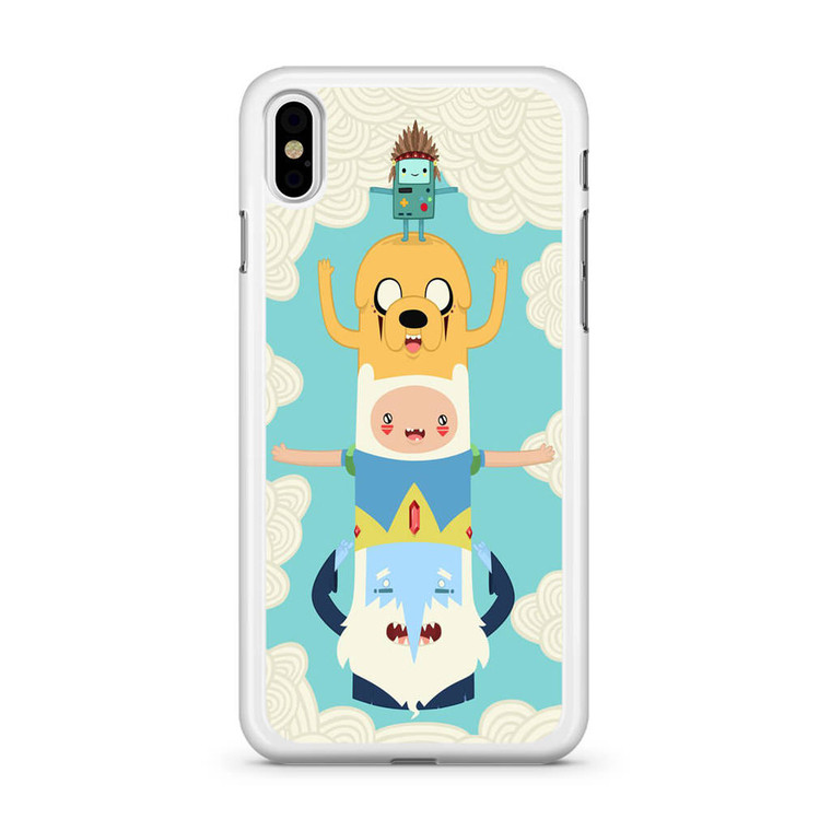 Adventure Time Art Totem iPhone Xs Case