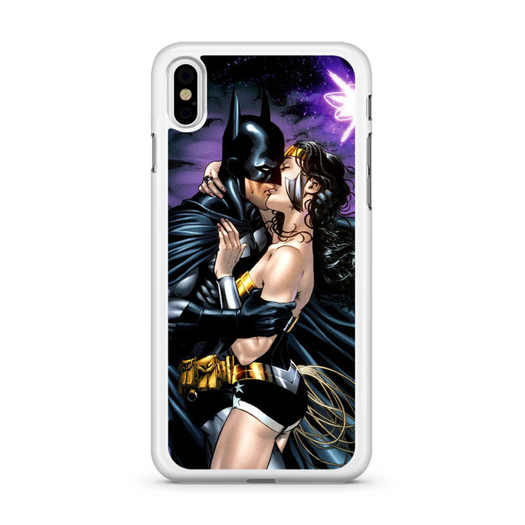 Batman Love Wonder Woman iPhone Xs Case