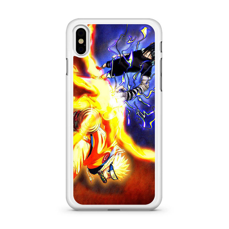 Naruto Vs Sasuke iPhone Xs Case