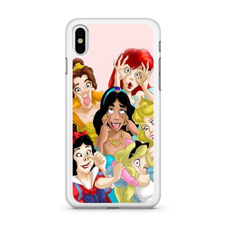 Princess Disney Ugly Face iPhone Xs Case
