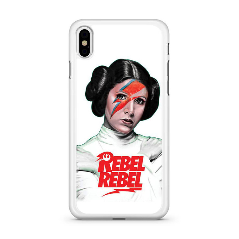 Rebel Rebel Princess Leia iPhone Xs Case