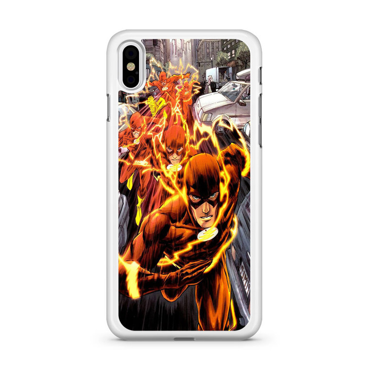 The Flash Running iPhone Xs Case