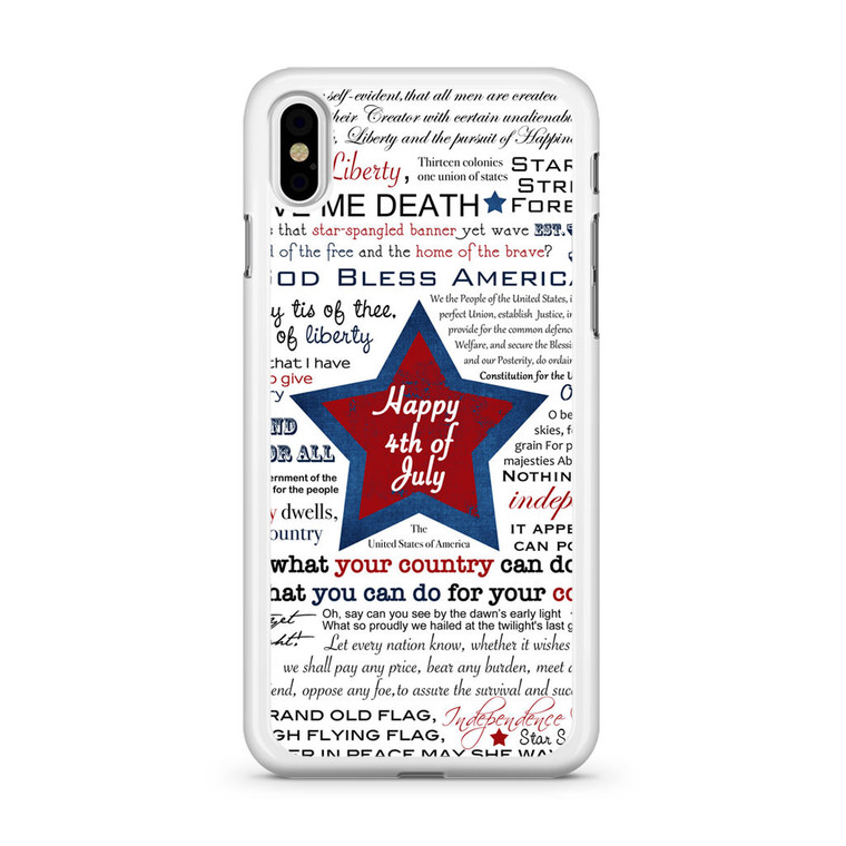 4th of July iPhone Xs Case