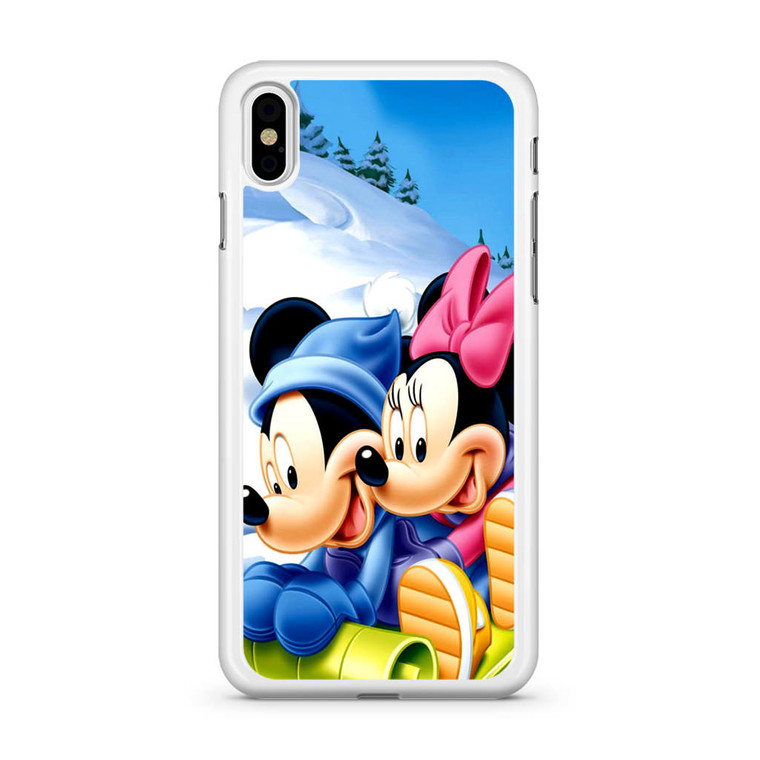 Mickey Mouse and Minnie Mouse iPhone Xs Case