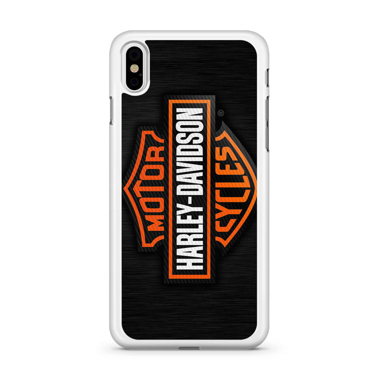 Motor Harley Davidson Logo iPhone Xs Case