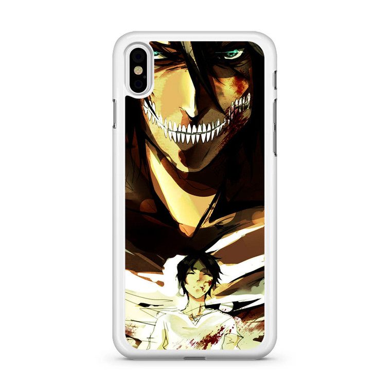 Attack on Titan Eren Yeager iPhone Xs Case