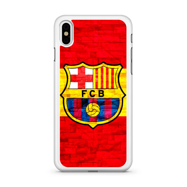 FC Barcelona Barca iPhone Xs Case