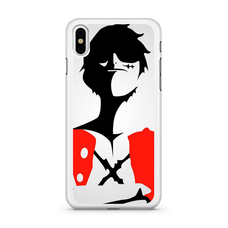 One Piece Luffy X Mark iPhone Xs Case