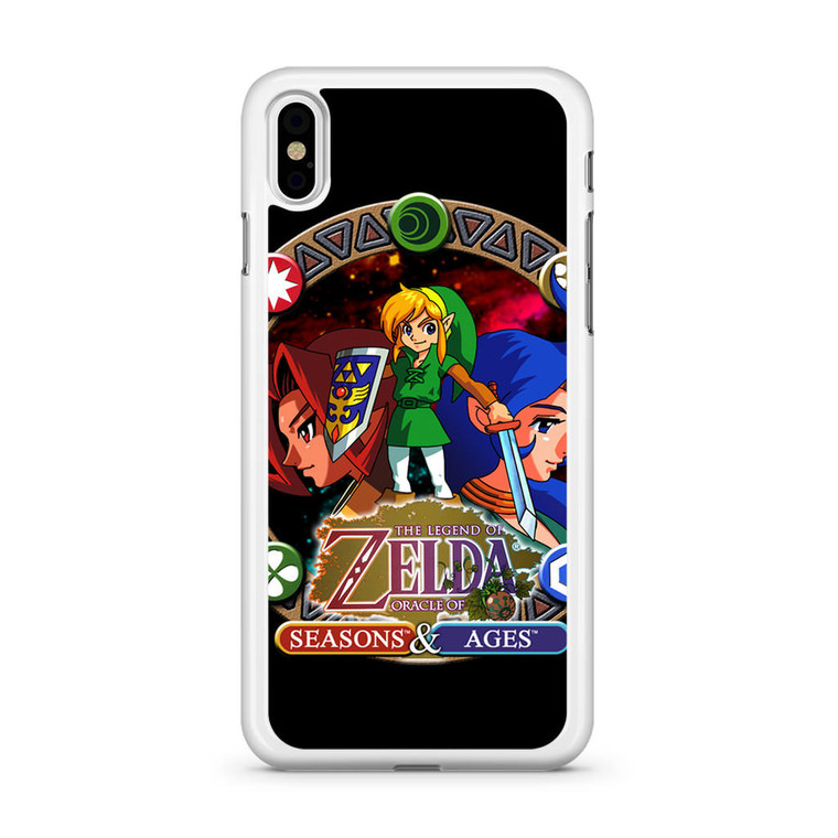 The Legend Of Zelda Season and Ages iPhone Xs Case