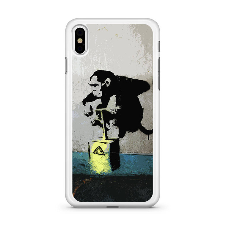 Banksy Monkey iPhone Xs Case