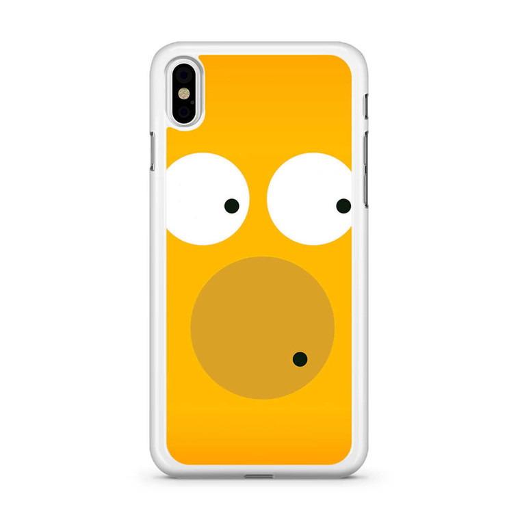 Circles Homer Simpson iPhone Xs Case