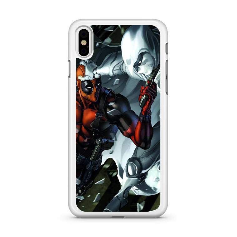 Comics Deadpool Moon Knight iPhone Xs Case