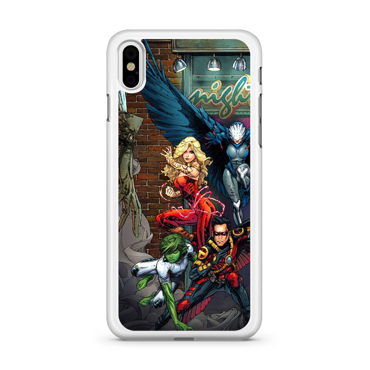 Comics Teen Titans iPhone Xs Case