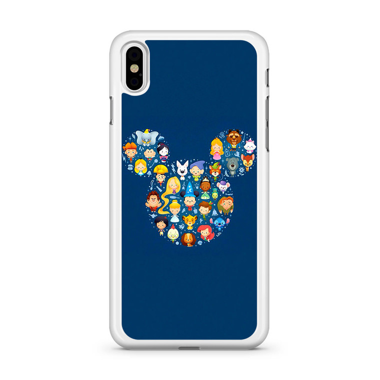Disney Art Character Cute iPhone Xs Case