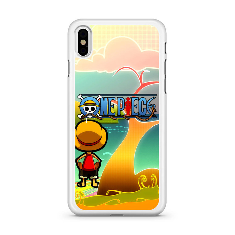 One Piece Chibi Luffy iPhone Xs Case