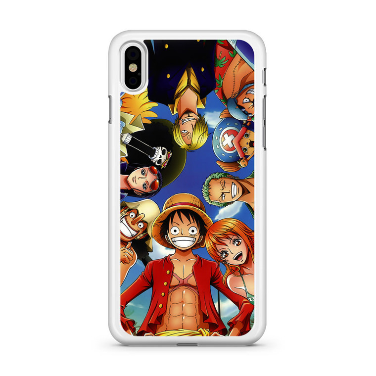 One Piece Luffy Crew iPhone Xs Case