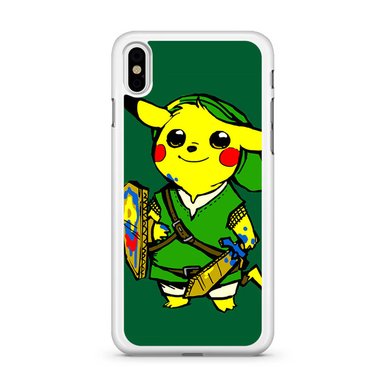 Pokemon Pikachu Zelda iPhone Xs Case