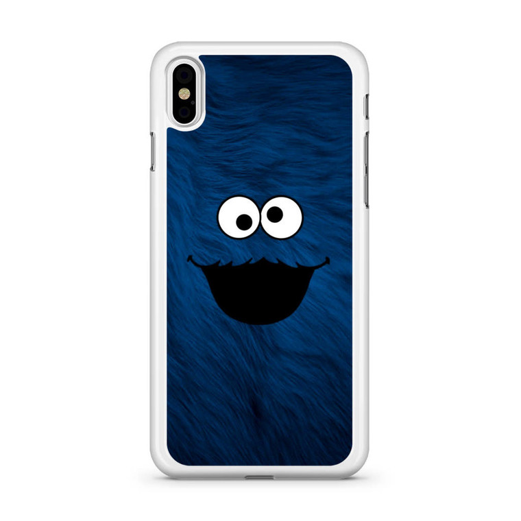 Tv Show Sesame Street Cookie Monster iPhone Xs Case