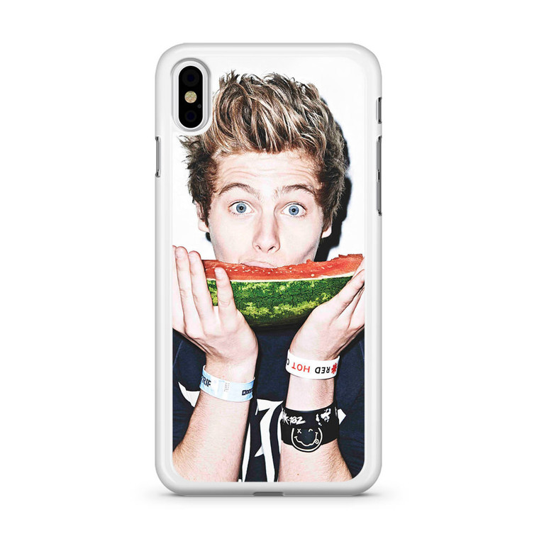 5SOS Luke Hemmings Watermelon iPhone Xs Case