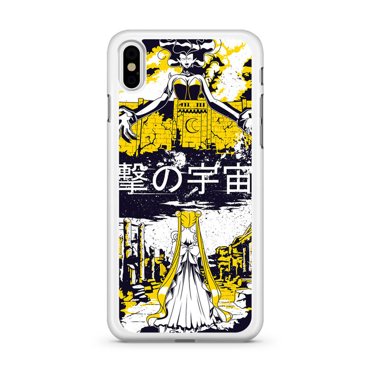 Attack On Moon Alien Advance iPhone Xs Case