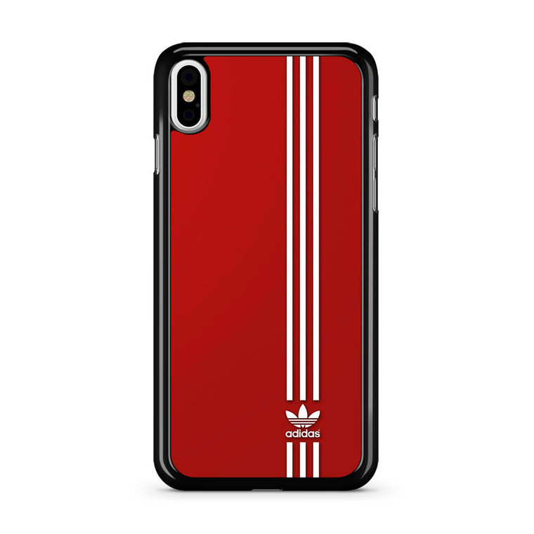 red adidas iphone x case