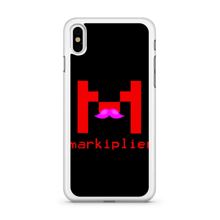 Markiplier Pink Mustache iPhone Xs Case
