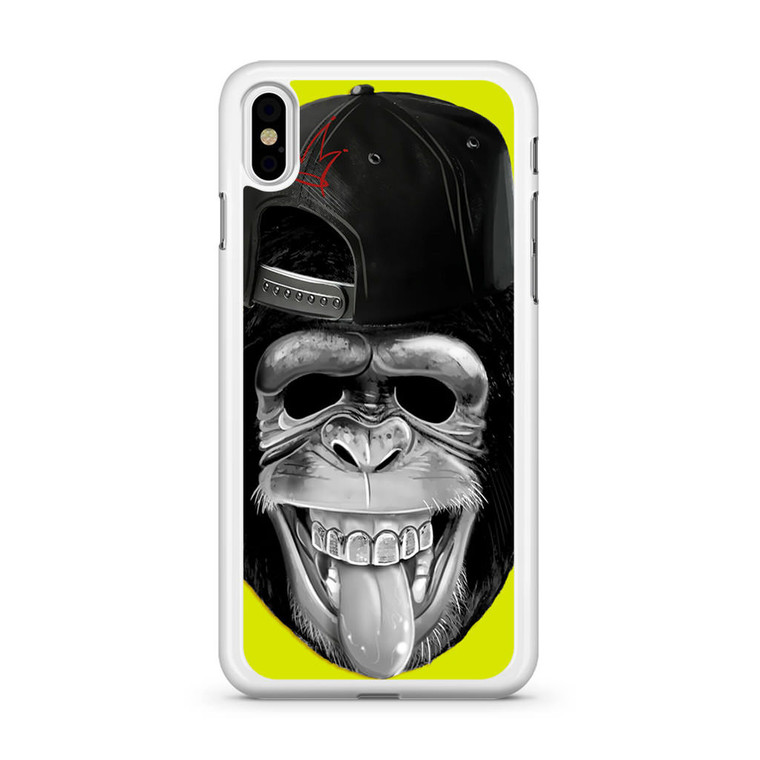 Funny Monkey iPhone Xs Case