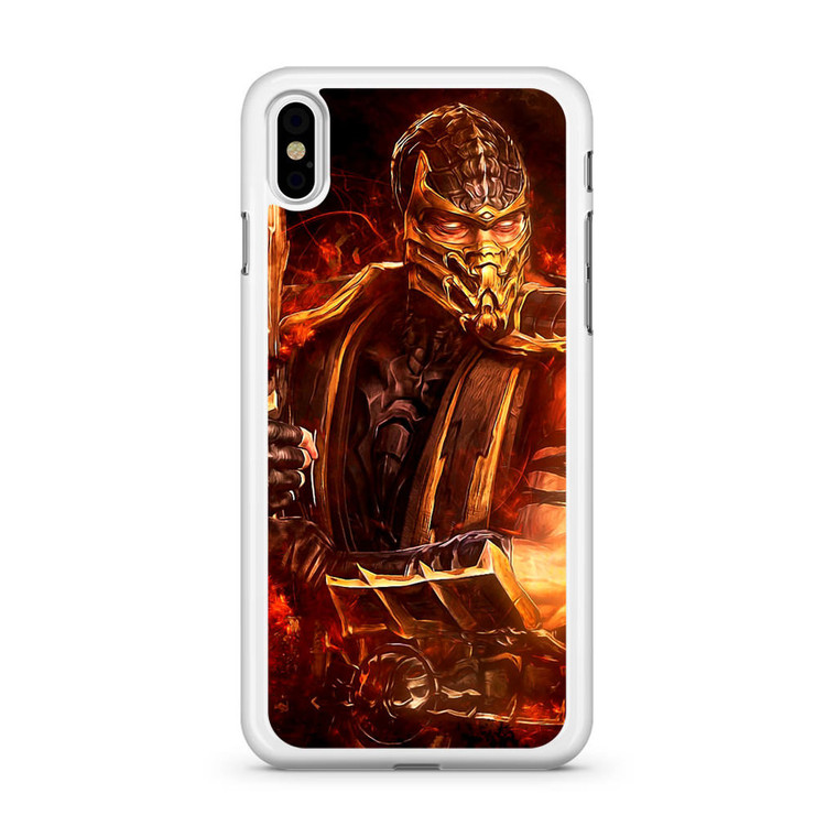 Mortal Kombat Scorpion iPhone Xs Case