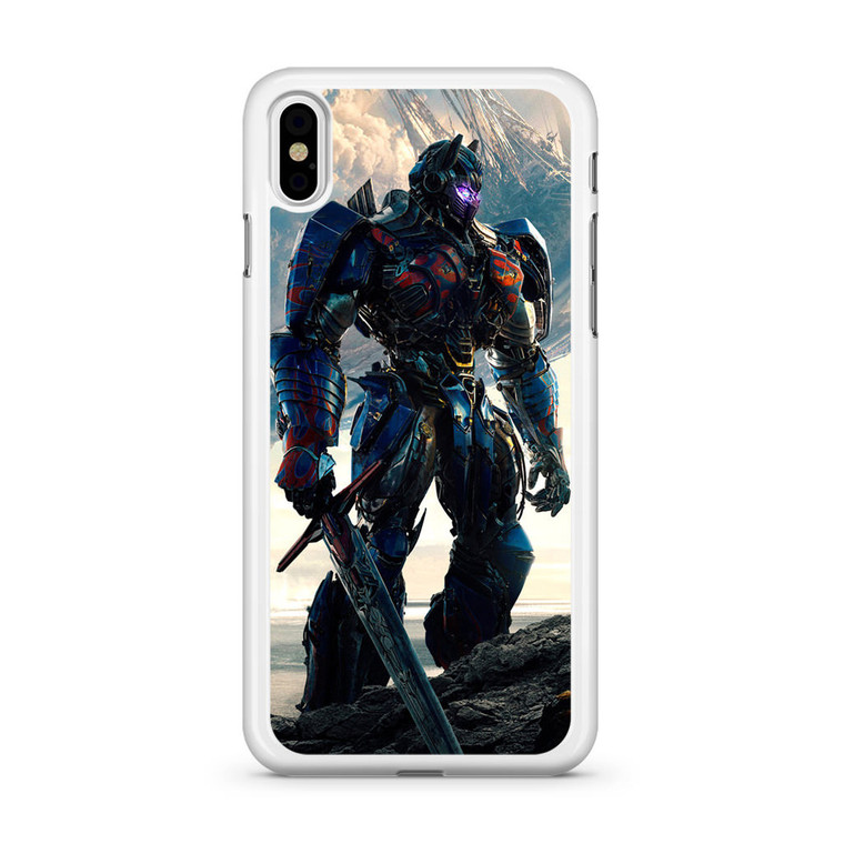 Optimus Prime Transformers The Last Knight iPhone Xs Case