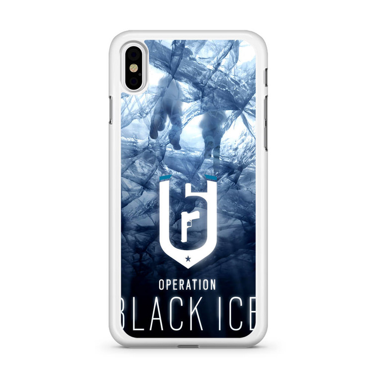 Rainbow Six Siege Operation Black Ice iPhone Xs Case