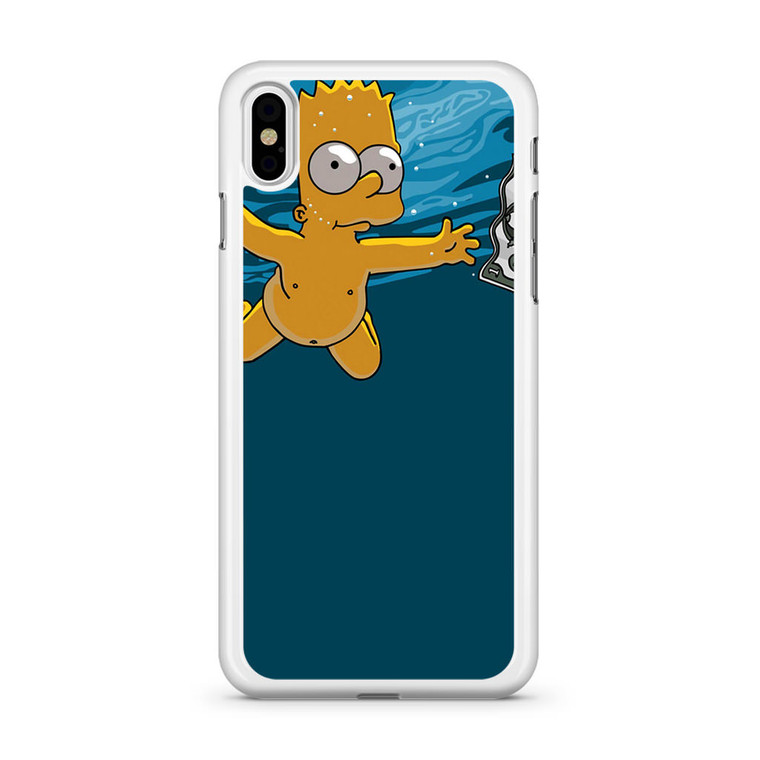 Swimming For Money Bart iPhone Xs Case