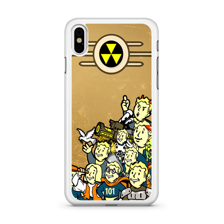 Vault Boy Perks Fallout iPhone Xs Case