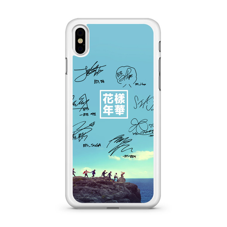 BTS Signature1 iPhone Xs Case