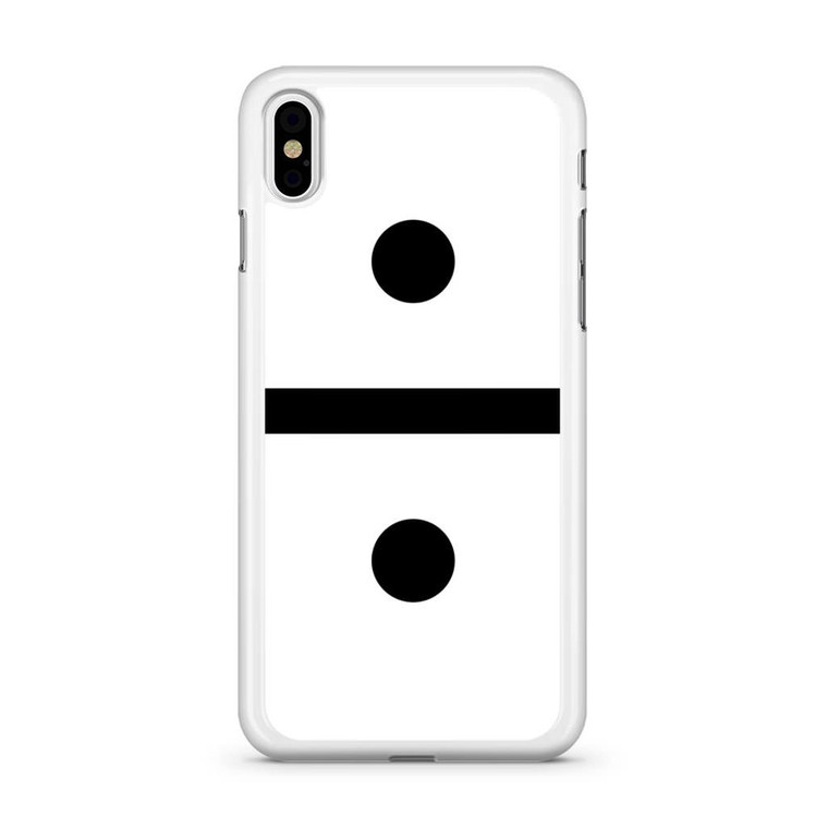 Division Sign1 iPhone Xs Case