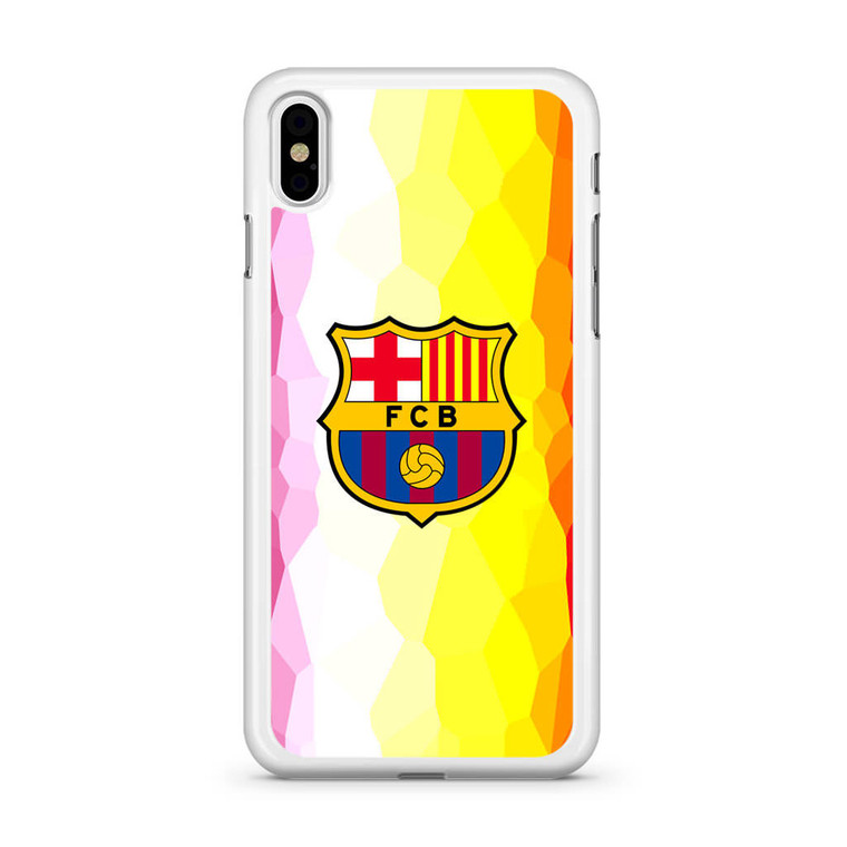 FC Barcelona Mozaic iPhone Xs Case